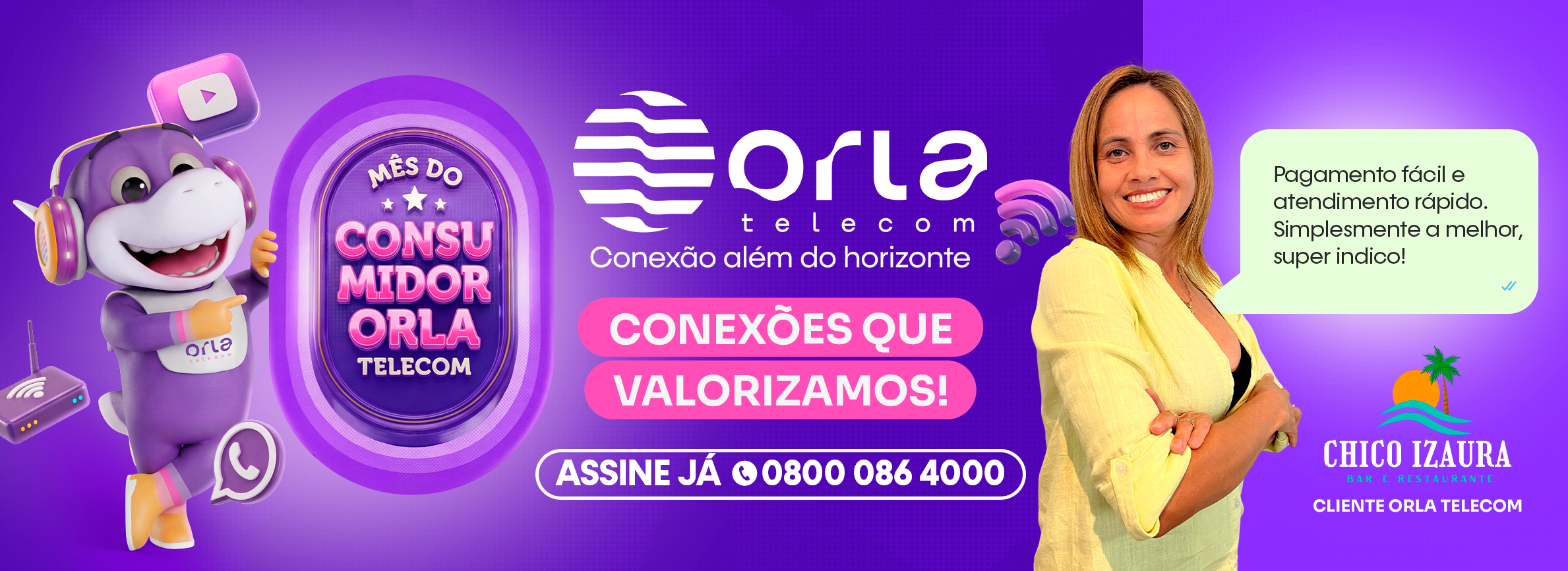 CONSUMIDOR Outdoor • SIMPLES • CHICO IZAURA