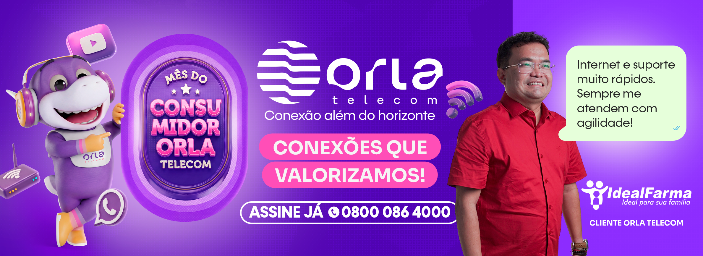 CONSUMIDOR Outdoor • SIMPLES • IDEAL FARMA